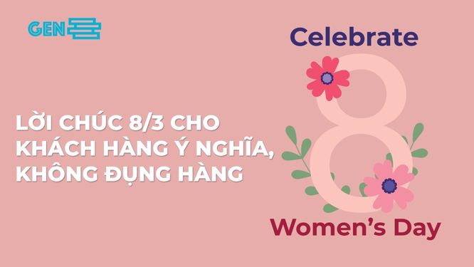Lời chúc 8/3 dành cho khách hàng