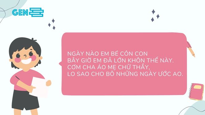 Ca dao tục ngữ nói về trẻ em tiểu học