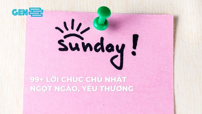 lời chúc ngày chủ nhật