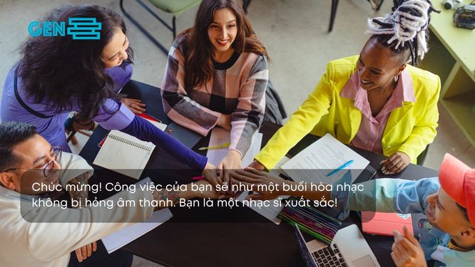 Lời chúc công việc thuận lợi hài hước, dí dỏm