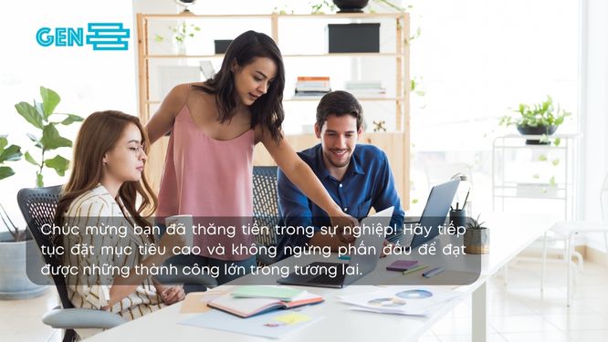 Lời chúc công việc thuận lợi khi mới lên chức