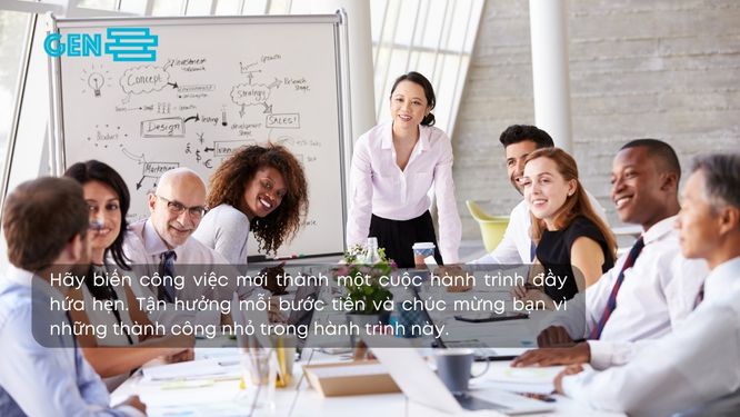 Lời chúc may mắn trong công việc mới, đạt nhiều thành công
