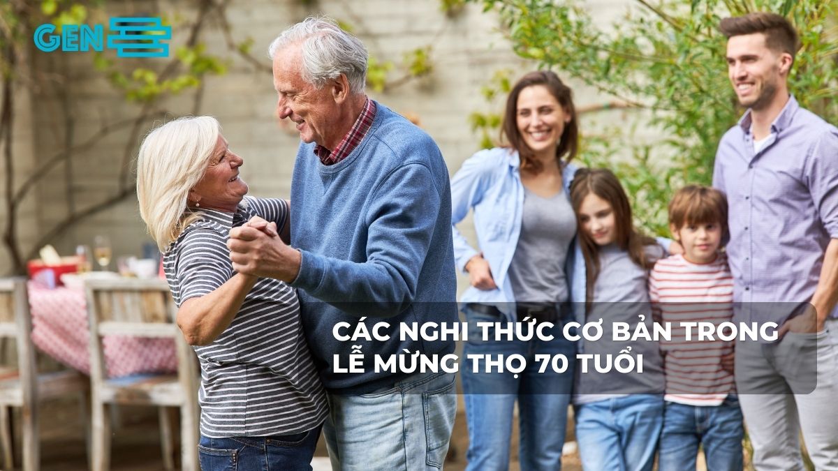 Các nghi thức cơ bản trong lễ mừng thọ 70 tuổi
