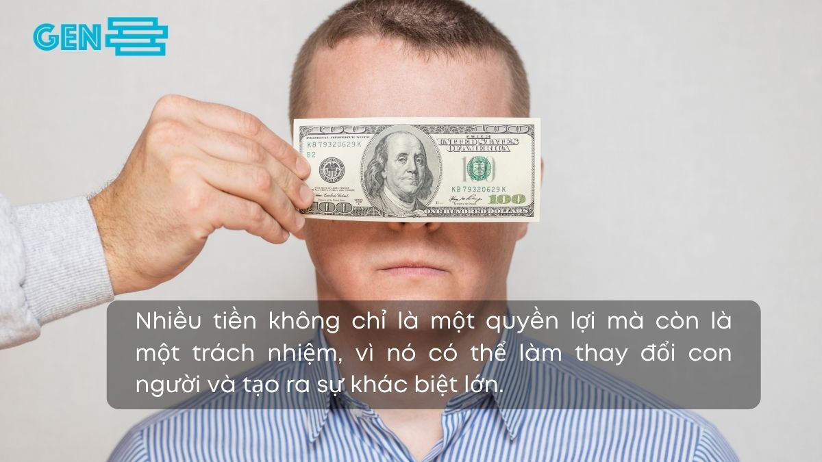 Stt tiền bạc làm thay đổi con người, biến chất tính cách