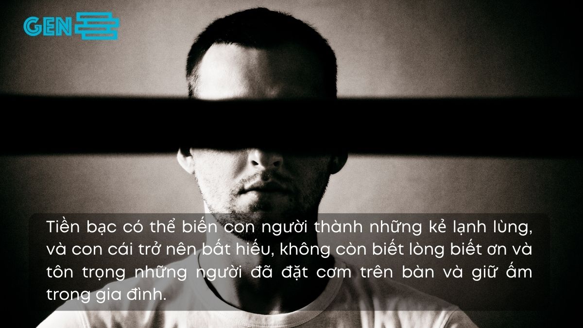 Stt tiền bạc làm thay đổi con người, con cái bất hiếu với cha mẹ